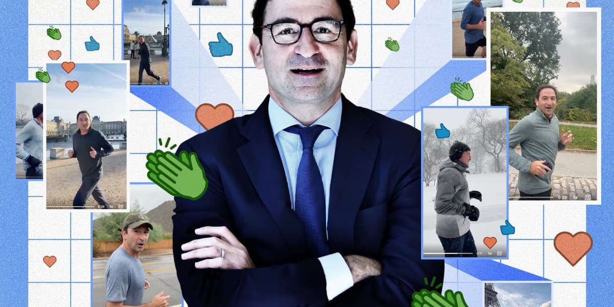 How a Wall Street Executive's Jogging Posts Became LinkedIn's Unexpected Hit