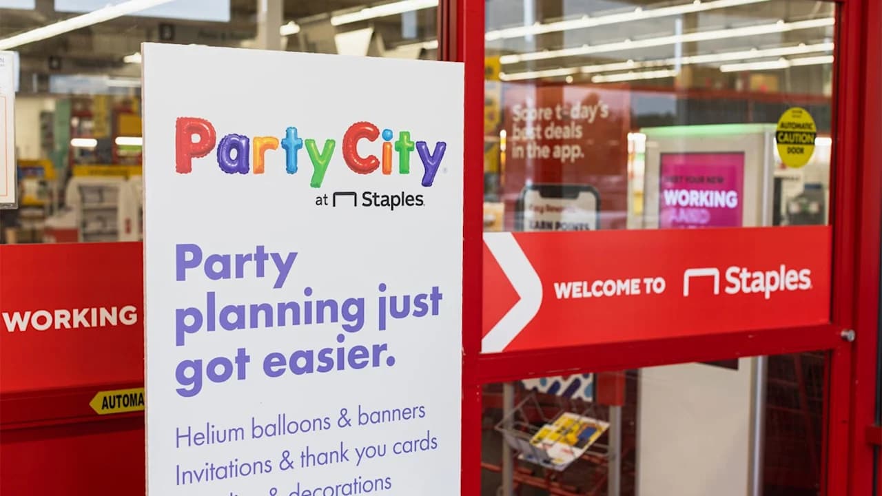 Staples Adds Party City Shop-in-Shops to 700+ Stores Nationwide